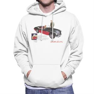 Austin Healey Black 100 Six British Motor Heritage Men's Hooded Sweatshirt