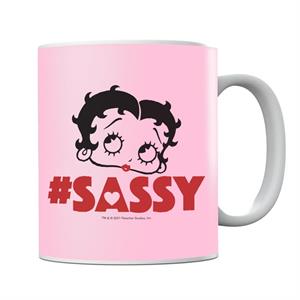 Betty Boop Heart Hashtag Sassy Mug