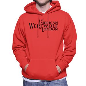 An American Werewolf In London Logo Men's Hooded Sweatshirt