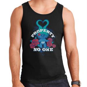 Trolls Property Of No One Love Heart Men's Vest