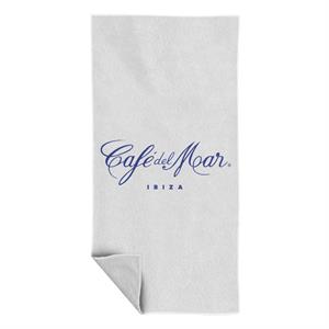 Cafe del Mar Classic Blue Logo Beach Towel