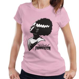 Bride Of Frankenstein Silhouette Women's T-Shirt