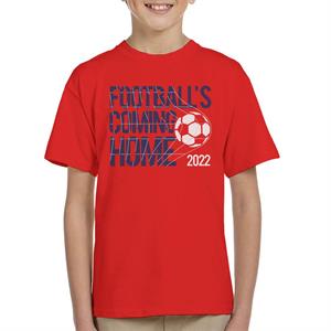 Football's Coming Home Back Of The Net Kid's T-Shirt