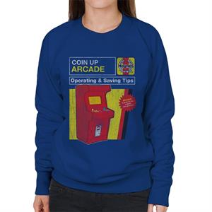 Haynes Coin Up Arcade Tips Women's Sweatshirt