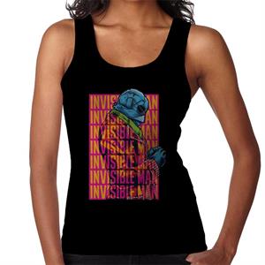 The Invisible Man Silhouette Multi Logo Women's Vest