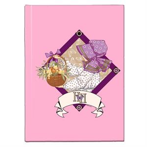 Holly Hobbie With A Basket Of Fruit And Flowers Hardback Journal