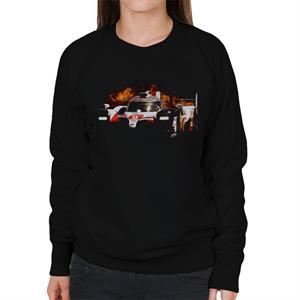 Motorsport Images Toyota TS050 Buemi Nakajima Alonso Women's Sweatshirt