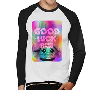 Trolls Good Luck Rub Men's Baseball Long Sleeved T-Shirt