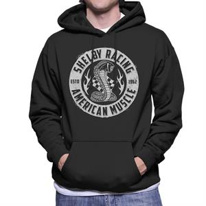 Shelby Racing American Muscle Logo Men's Hooded Sweatshirt