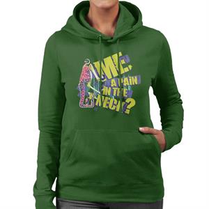 Madagascar Melman Me A Pain In The Neck Women's Hooded Sweatshirt