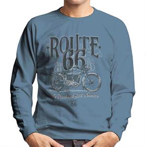 Route 66 Building America Men's Sweatshirt