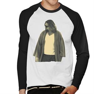 The Big Lebowski The Dude In Robe Men's Baseball Long Sleeved T-Shirt