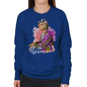 TV Times Flamboyant Elton John 1977 Women's Sweatshirt