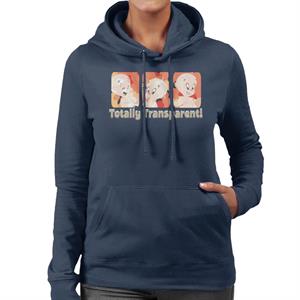 Casper The Friendly Ghost Totally Transparent Women's Hooded Sweatshirt