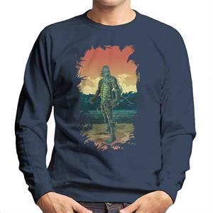 The Creature From The Black Lagoon Full Body Seaweed Men's Sweatshirt