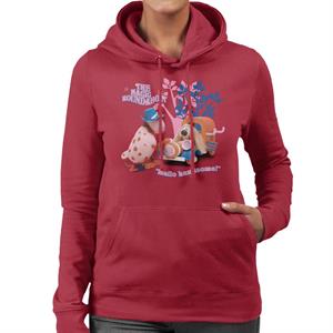 The Magic Roundabout Ermintrude & Dougal Hello Handsome Women's Hooded Sweatshirt