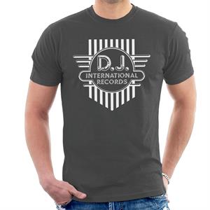 DJ International Records Cross Logo Men's T-Shirt