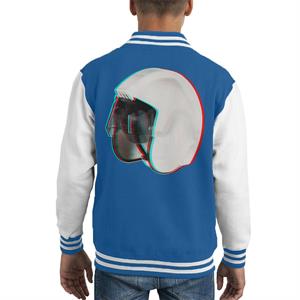 Original Stormtrooper Rebel Pilot Stunt Helmet 3D Effect Kid's Varsity Jacket