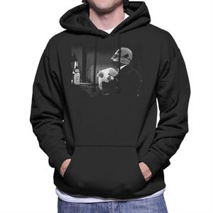 The Invisible Man Using Powers Men's Hooded Sweatshirt