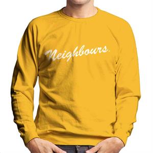 Neighbours White Logo Men's Sweatshirt