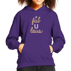 Strictly Come Dancing Fab U Lous Glitter Print Kid's Hooded Sweatshirt