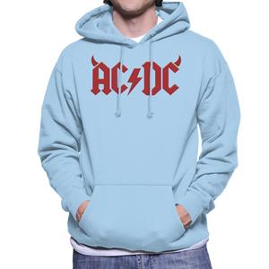 AC/DC Devil Horns Logo Men's Hooded Sweatshirt