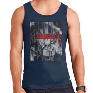 Chucky Hi Im Chucky Scars And Stitches Men's Vest