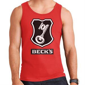 Beck's Logo Filled Black Key Men's Vest