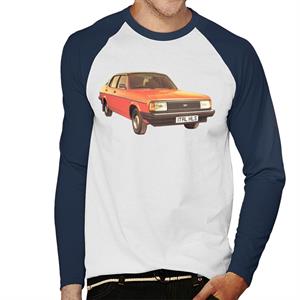 Morris Ital British Motor Heritage Men's Baseball Long Sleeved T-Shirt