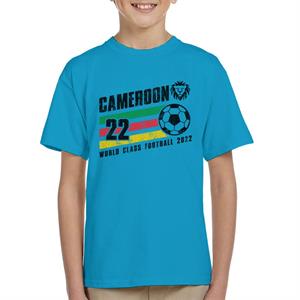 Cameroon World Class Football 2022 Kid's T-Shirt