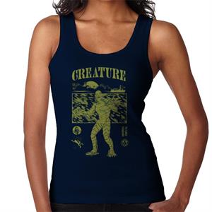 The Creature From The Black Lagoon Sunset Boat Women's Vest