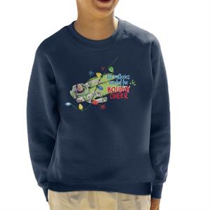 Disney Toy Story Buzz Lightyear Holiday Cheer Kid's Sweatshirt