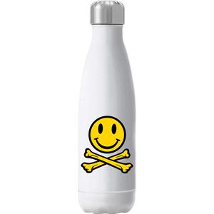 Fatboy Slim Smiley And Crossbones Insulated Stainless Steel Water Bottle
