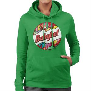 Baby Bel Pop Art Women's Hooded Sweatshirt