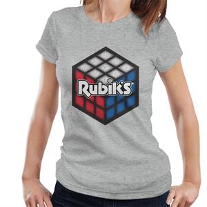 Rubik's Red White And Blue Cube Women's T-Shirt