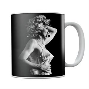 Madonna Black And White Cone Bra Corset Blonde Ambition Tour 1990 Mug