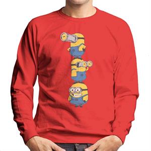 Despicable Me Minions Standing Tower Men's Sweatshirt