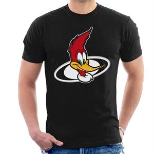 Woody Woodpecker Character Head Men's T-Shirt