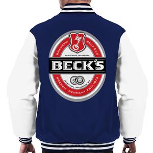 Beck's Brauerei Label Men's Varsity Jacket