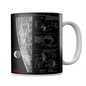 NASA Geometric Lunar Perspective Of Earth Mug