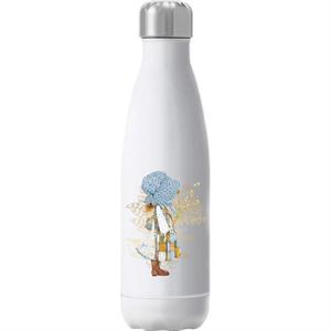 Holly Hobbie Hat And Flowers Insulated Stainless Steel Water Bottle