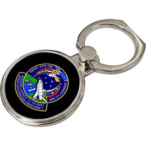 NASA STS 108 Endeavour Crew Badge Phone Ring