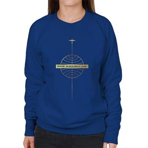 Pan Am Logo Gold Foil Women's Sweatshirt