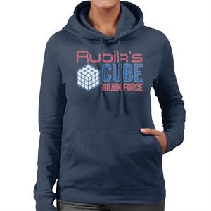 Rubik's Cube Brain Force Women's Hooded Sweatshirt