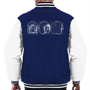 Original Stormtrooper Rebel Pilot Helmet Blueprint Men's Varsity Jacket