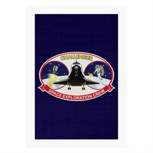 NASA STS 41B Challenger Mission Patch A4 Print
