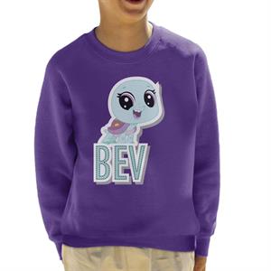 Littlest Pet Shop Bev Cut Out Lettering Kid's Sweatshirt