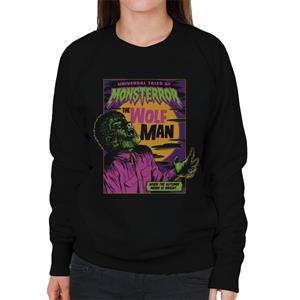 The Wolf Man Tales Of Monsterror Women's Sweatshirt