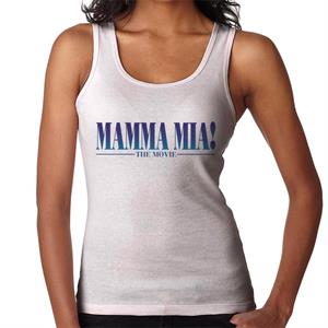 Mamma Mia The Movie Theatrical Logo Women's Vest