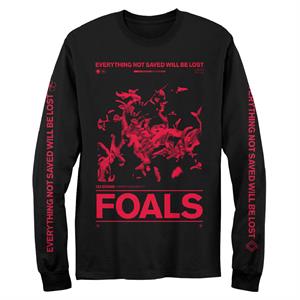 Foals Floral Album Box Men's Long Sleeve T-Shirt